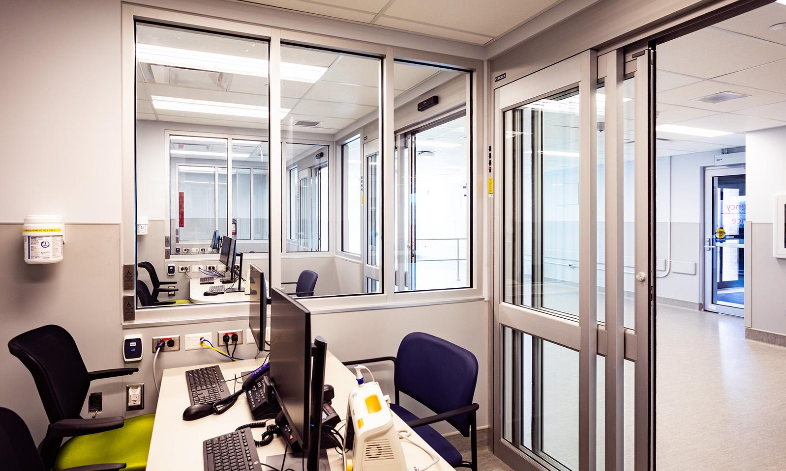 St Boniface Hospital, new Emergency Department interior.