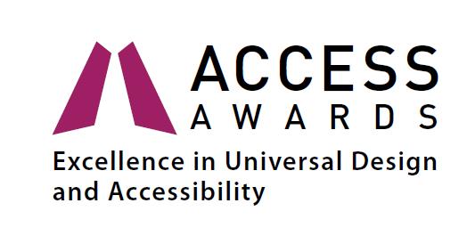 Access Awards Logo. Excellent in Universal Design and Accessibility.